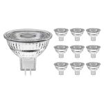 Voordeelpak 10x Noxion LEDspot GU5.3 4.4W 60D - 827 Zeer Warm Wit | Dimbaar - Vervangt 35W Voordeelpak 10x Noxion LEDspot GU5.3 4.4W 60D - 827 Zeer Warm Wit | Dimbaar - Vervangt 35W