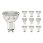 Voordeelpak 10x Noxion PerfectColor LED Spot GU10 PAR16 4W 345lm 60D - 927 Zeer Warm Wit | Beste Kleurweergave - Dimbaar - Vervangt 50W Voordeelpak 10x Noxion PerfectColor LED Spot GU10 PAR16 4W 345lm 60D - 927 Zeer Warm Wit | Beste Kleurweergave - Dimbaar - Vervangt 50W