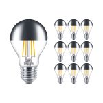 Voordeelpak 10x Philips Classic LED Lamp E27 Peer Spiegel 7.2W 650lm 650lm - 827 Zeer Warm Wit | Dimbaar - Vervangt 60W Voordeelpak 10x Philips Classic LED Lamp E27 Peer Spiegel 7.2W 650lm 650lm - 827 Zeer Warm Wit | Dimbaar - Vervangt 60W