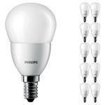 Voordeelpak 10x Philips Corepro LED Lustre E14 Kogel Mat 2.8W 250lm - 827 Zeer Warm Wit | Vervangt 25W Voordeelpak 10x Philips Corepro LED Lustre E14 Kogel Mat 2.8W 250lm - 827 Zeer Warm Wit | Vervangt 25W