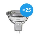 Voordeelpak 25x Noxion LED Spot GU5.3 MR16 7.5W 621lm 60D - 827 Zeer Warm Wit | Dimbaar - Vervangt 50W Voordeelpak 25x Noxion LED Spot GU5.3 MR16 7.5W 621lm 60D - 827 Zeer Warm Wit | Dimbaar - Vervangt 50W