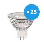 Voordeelpak 25x Noxion LED Spot GU5.3 MR16 4.4W 345lm 12V 36D - 827 Zeer Warm Wit | Dimbaar - Vervangt 35W Voordeelpak 25x Noxion LED Spot GU5.3 MR16 4.4W 345lm 12V 36D - 827 Zeer Warm Wit | Dimbaar - Vervangt 35W