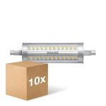 Voordeelpak 10x Philips Corepro LED Lineair R7s 118mm 14W 2000lm - 830 Warm Wit | Dimbaar - Vervangt 120W Voordeelpak 10x Philips Corepro LED Lineair R7s 118mm 14W 2000lm - 830 Warm Wit | Dimbaar - Vervangt 120W