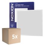 Voordeelpak 5x Noxion LED Paneel Ecowhite V4.0 28W 3360lm CCT  |  600X600 UGR<22 Voordeelpak 5x Noxion LED Paneel Ecowhite V4.0 28W 3360lm CCT  |  600X600 UGR<22