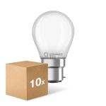 Voordeelpak 10x Ledvance Classic LED B22d Peer Mat 4W 470lm - 827 Zeer Warm Wit | Vervangt 40W Voordeelpak 10x Ledvance Classic LED B22d Peer Mat 4W 470lm - 827 Zeer Warm Wit | Vervangt 40W