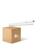 Voordeelpak 4x Ledvance LED Montagebalk Linear Compact Schakelaar 14W 1400lm - 830 Warm Wit | 120cm Voordeelpak 4x Ledvance LED Montagebalk Linear Compact Schakelaar 14W 1400lm - 830 Warm Wit | 120cm