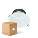 Voordeelpak 4x Philips LED Downlight Coreline DN142B Aluminium Wit 19.2W 2300lm 60D - 840 Koel Wit | Zaagmaat 200mm - IP20 - Wit Reflector Voordeelpak 4x Philips LED Downlight Coreline DN142B Aluminium Wit 19.2W 2300lm 60D - 840 Koel Wit | Zaagmaat 200mm - IP20 - Wit Reflector