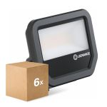 Voordeelpak 6x Ledvance LED Breedstraler Aluminium Zwart 17W 2200lm 100D - 830 Warm Wit | IP66 - Symmetrisch Voordeelpak 6x Ledvance LED Breedstraler Aluminium Zwart 17W 2200lm 100D - 830 Warm Wit | IP66 - Symmetrisch