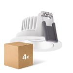 Voordeelpak 4x Ledvance LED  SPOT ADJUST Aluminium  8W 720lm 36D - 940 Koel Wit | Zaagmaat 68mm - IP20 - Beste Kleurweergave -  Dimbaar Voordeelpak 4x Ledvance LED  SPOT ADJUST Aluminium  8W 720lm 36D - 940 Koel Wit | Zaagmaat 68mm - IP20 - Beste Kleurweergave -  Dimbaar