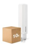 Voordeelpak 10x Philips CorePro PL-C LED 6.5W 770lm - 840 Koel Wit | Vervangt 18W Voordeelpak 10x Philips CorePro PL-C LED 6.5W 770lm - 840 Koel Wit | Vervangt 18W