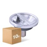 Voordeelpak 10x Noxion Lucent LED Spot AR70 BA15d 6W 350lm 36D - 927 Zeer Warm Wit | Beste Kleurweergave - Dimbaar - Vervangt 50W Voordeelpak 10x Noxion Lucent LED Spot AR70 BA15d 6W 350lm 36D - 927 Zeer Warm Wit | Beste Kleurweergave - Dimbaar - Vervangt 50W
