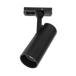 1-Fase Rail Spot Zwart Cilinder 10W 700lm - 827 Zeer Warm Wit 1-Fase Rail Spot Zwart Cilinder 10W 700lm - 827 Zeer Warm Wit
