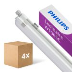 Voordeelpak 4x Philips LED Waterdichte Montagebalk Ledinaire WT065C 30/53W 4100/6800lm - 840 Koel Wit | 150cm Voordeelpak 4x Philips LED Waterdichte Montagebalk Ledinaire WT065C 30/53W 4100/6800lm - 840 Koel Wit | 150cm