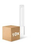 Voordeelpak 10x Ledvance Dulux-L LED 8W - 840 Koel Wit | Vervangt 18W Voordeelpak 10x Ledvance Dulux-L LED 8W - 840 Koel Wit | Vervangt 18W