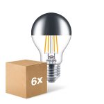 Voordeelpak 6x Philips MASTER Value LED Lamp E27 Peer Spiegel 7.2W 650lm – 827 Zeer Warm Wit | Beste Kleurweergave - Dimbaar - Vervangt 60W Voordeelpak 6x Philips MASTER Value LED Lamp E27 Peer Spiegel 7.2W 650lm – 827 Zeer Warm Wit | Beste Kleurweergave - Dimbaar - Vervangt 60W