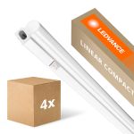 Voordeelpak 4x Ledvance LED Montagebalk Linear Compact Schakelaar 8W 800lm - 840 Koel Wit | 60cm Voordeelpak 4x Ledvance LED Montagebalk Linear Compact Schakelaar 8W 800lm - 840 Koel Wit | 60cm