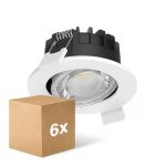 Voordeelpak 6x Philips LED Spot Ledinaire RS071B 6W 500lm 21x40D - 827-830-840 CCT | 89mm - Zaagmaat 68mm - IP20 - Dimbaar Voordeelpak 6x Philips LED Spot Ledinaire RS071B 6W 500lm 21x40D - 827-830-840 CCT | 89mm - Zaagmaat 68mm - IP20 - Dimbaar