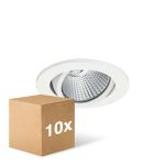 Voordeelpak 10x Philips LED Spot Helder Accent G2 RS061B 6W 550lm 36D - 840 Koel Wit | 80mm - Dimbaar  Voordeelpak 10x Philips LED Spot Helder Accent G2 RS061B 6W 550lm 36D - 840 Koel Wit | 80mm - Dimbaar