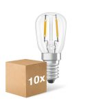 Voordeelpak 10x Osram Special T LED E14 Tubular Filament Helder 1.6W 70lm - 824 Zeer Warm Wit | Vervangt 5W Voordeelpak 10x Osram Special T LED E14 Tubular Filament Helder 1.6W 70lm - 824 Zeer Warm Wit | Vervangt 5W