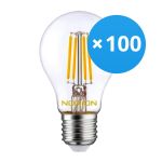 Voordeelpak 100x Noxion Lucent LED E27 Peer Filament Helder 4.5W 470lm - 822-827 Dim To Warm | Dimbaar - Vervangt 40W Voordeelpak 100x Noxion Lucent LED E27 Peer Filament Helder 4.5W 470lm - 822-827 Dim To Warm | Dimbaar - Vervangt 40W