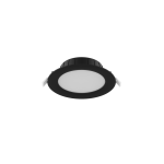 Noxion LED Downlight Hera Plat Inbouw Zwart 9W 900lm 80D - 827-830-840 CCT | 146mm - Zaagmaat 120mm Noxion LED Downlight Hera Plat Inbouw Zwart 9W 900lm 80D - 827-830-840 CCT | 146mm - Zaagmaat 120mm