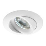 Noxion Inbouw Spot Flox MR16 Kantelbaar Wit | Zaagmaat 70mm - GU10 Fitting Noxion Inbouw Spot Flox MR16 Kantelbaar Wit | Zaagmaat 70mm - GU10 Fitting