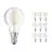 Voordeelpak 10x Ledvance CLASSIC LED E14 Peer Filament Helder 4.2W 470lm - 927 Zeer Warm Wit | Beste Kleurweergave - Dimbaar - Vervangt 40W
