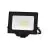 Noxion LED Breedstraler Beamy Aluminium Zwart 20W 2200lm 100D - 830 Warm Wit | IP65 - Symmetrisch