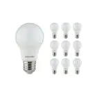 Voordeelpak 10x Noxion Lucent Classic LED E27 Peer Mat 8W 806lm - 930 Warm Wit | Beste Kleurweergave - Vervangt 60W